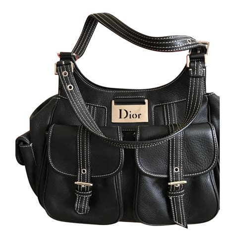 what are dior leather bags